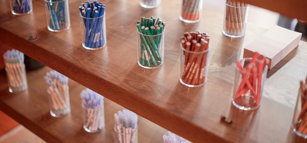 Pens in Stationery Shop in west london