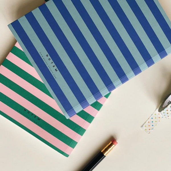 Striped Notebooks