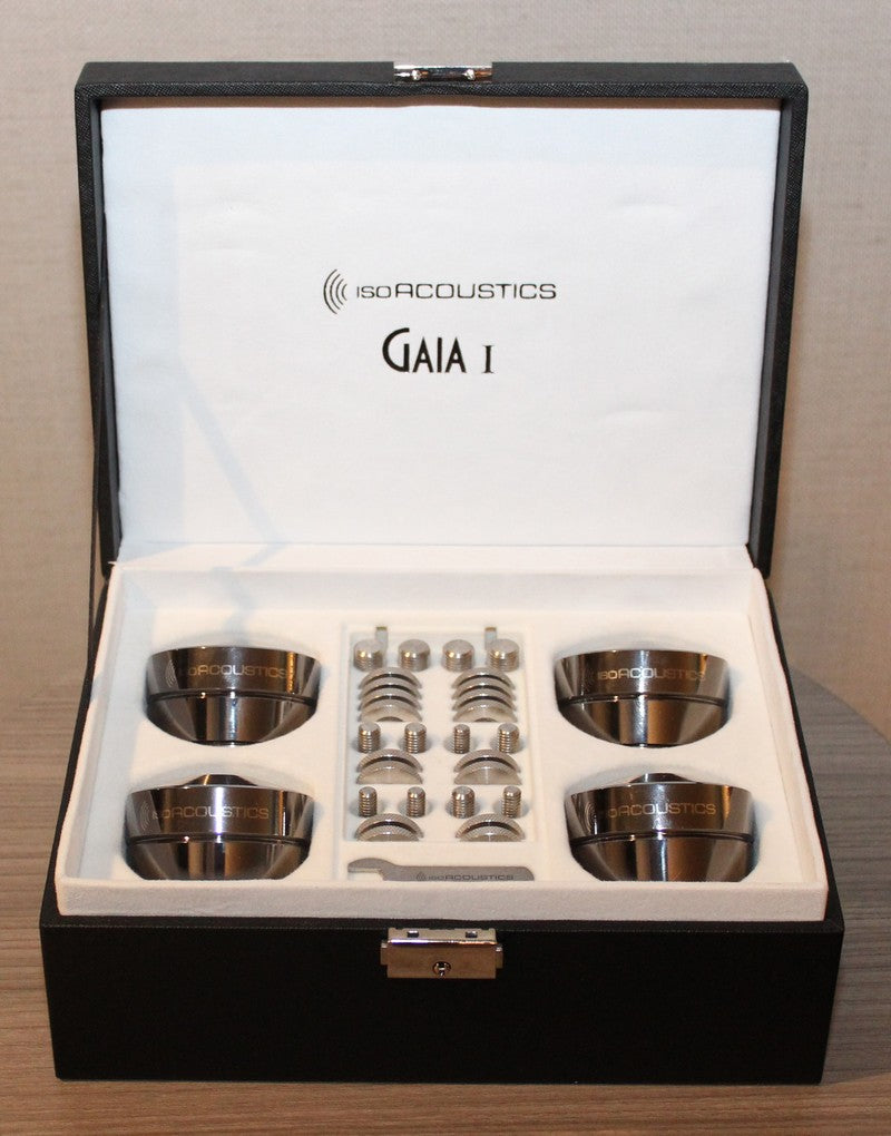 Isoacoustics Gaia I with accessories in box