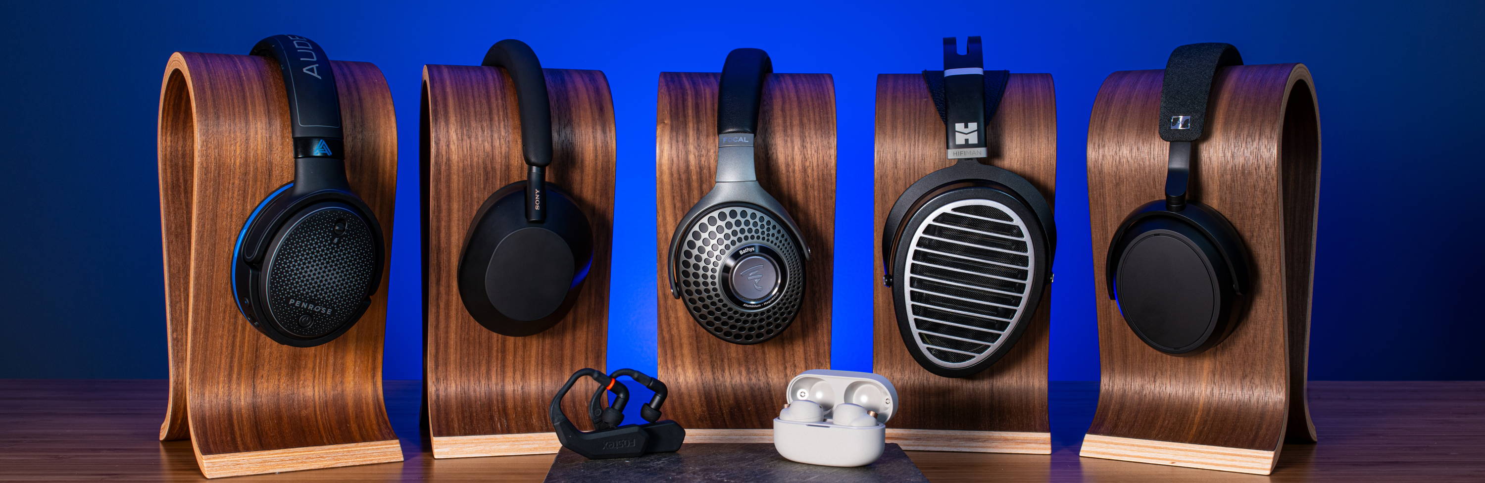 Wireless headphone banner