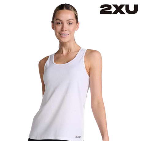 2XU Motion Racerback Crop Women's India Ink/White - Running Free