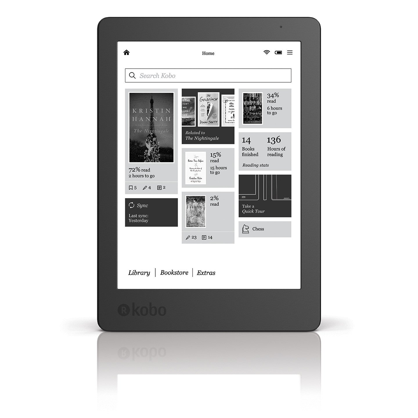 kobo aura h2o software update