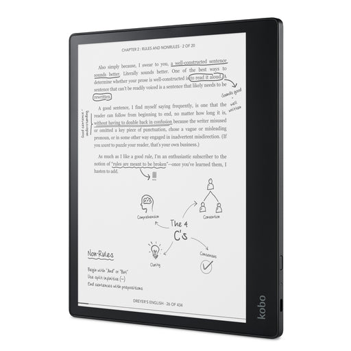 Kobo Sage 8 N778K HD eBook Reader 32GB Wi-Fi - Black