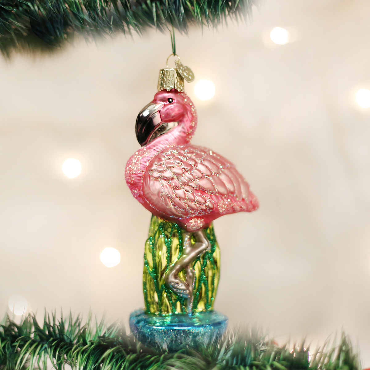 diy flamingo ornaments