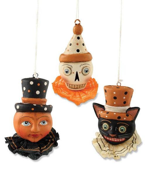 Halloween Ornament Trio | Allen Cunningham Bethany Lowe ...