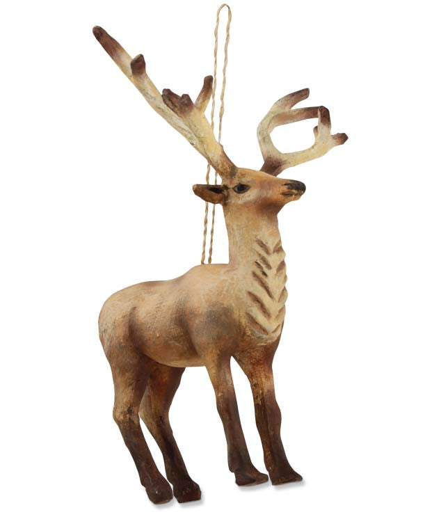 Stag Ornament - TheHolidayBarn.com