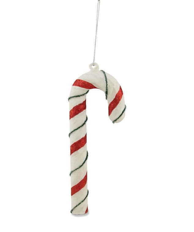 Traditional Candy Cane Ornament - TheHolidayBarn.com