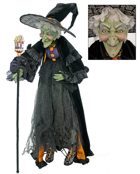 Greta Storybook Witch Lifesize Halloween Doll Katherine's Collection ...