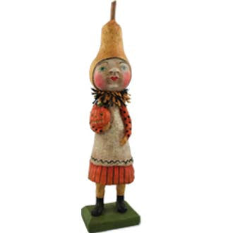 Gourd Girl I Debra Schoch - TheHolidayBarn.com