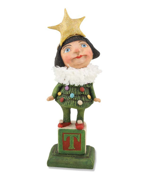 Debra Schoch O Tannenbaum Girl| Bethany Lowe Christmas Tree Girl ...