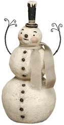 Happy Stack Snowman - TheHolidayBarn.com