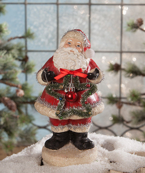 Retro Jolly Santa | Retro Christmas Decorations | Bethany Lowe ...