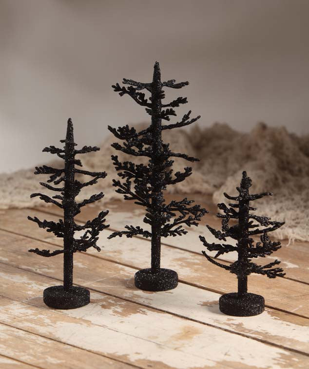 black halloween tree