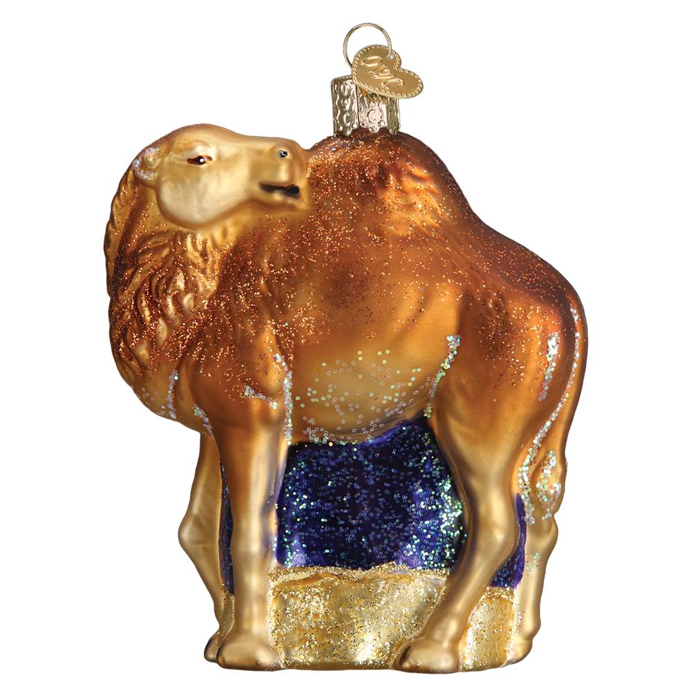Camel Ornament - TheHolidayBarn.com