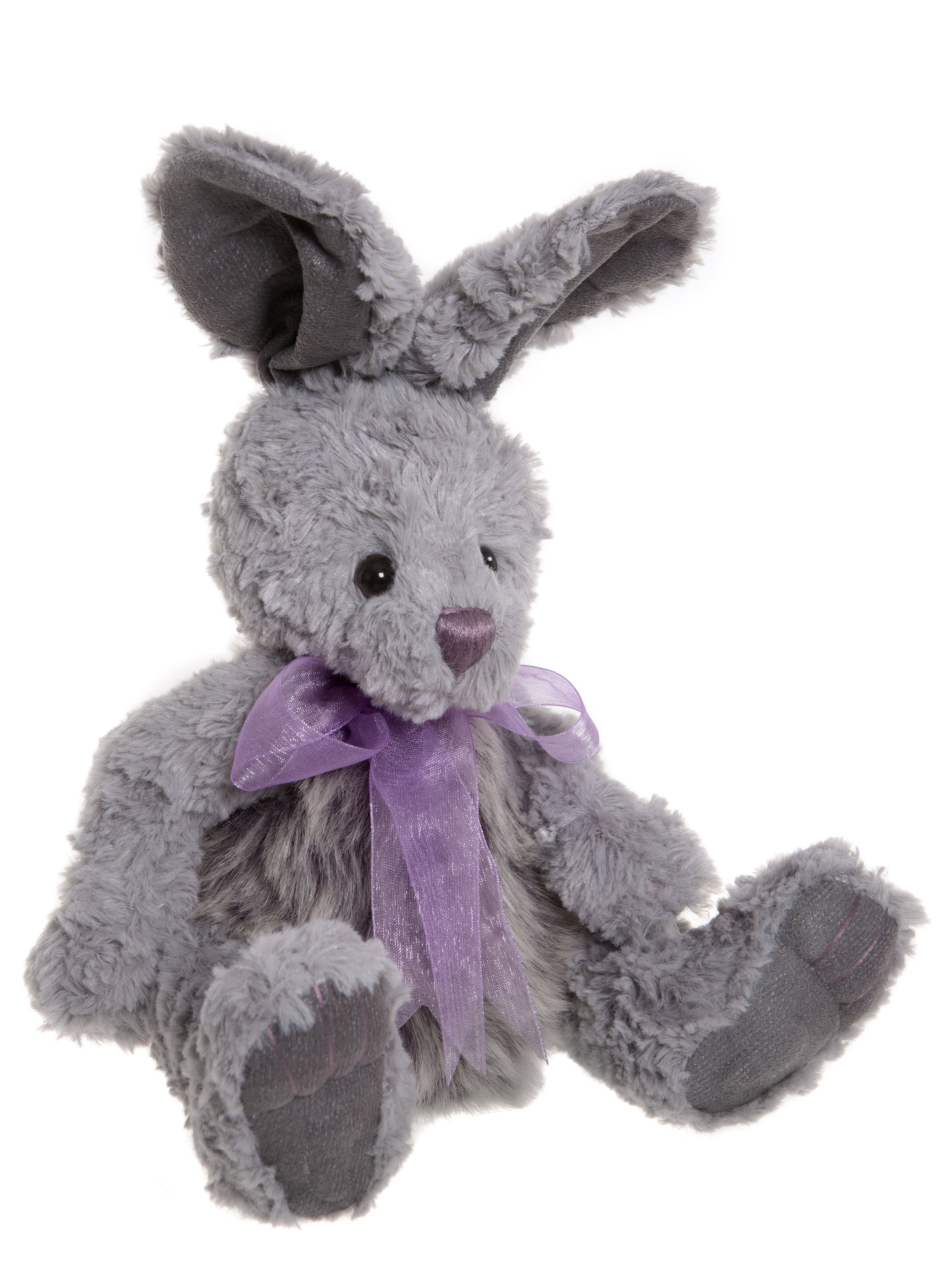 purple rabbit soft toy