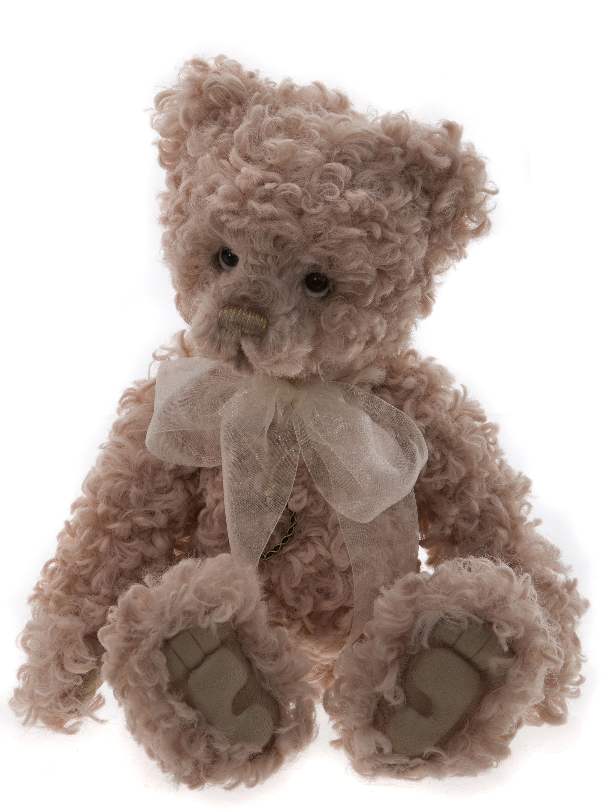 teddy bear with hair