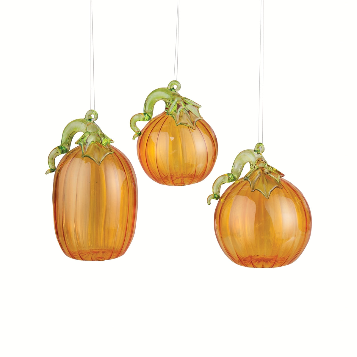 Gorgeous Glass Pumpkin Ornaments | Fall, Harvest, & Autumn Decorations