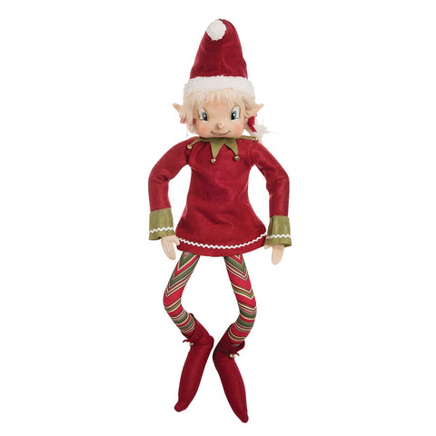 large elf doll