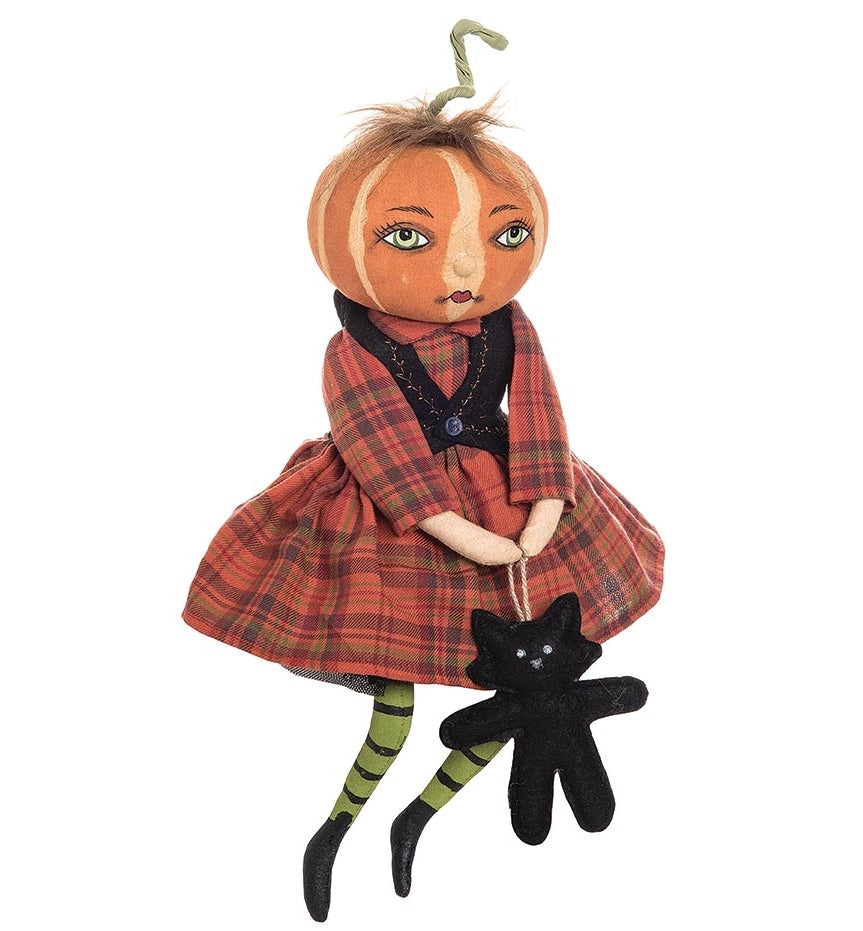 pumpkin head doll