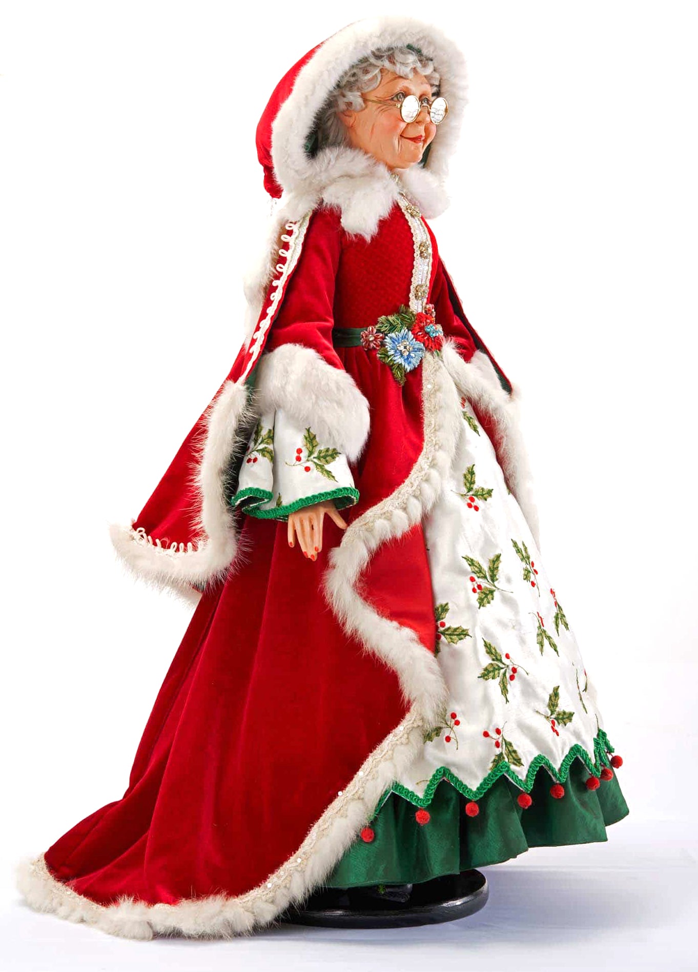 Katherine's Collection Santa & Mrs. Claus Christmas Snow Day