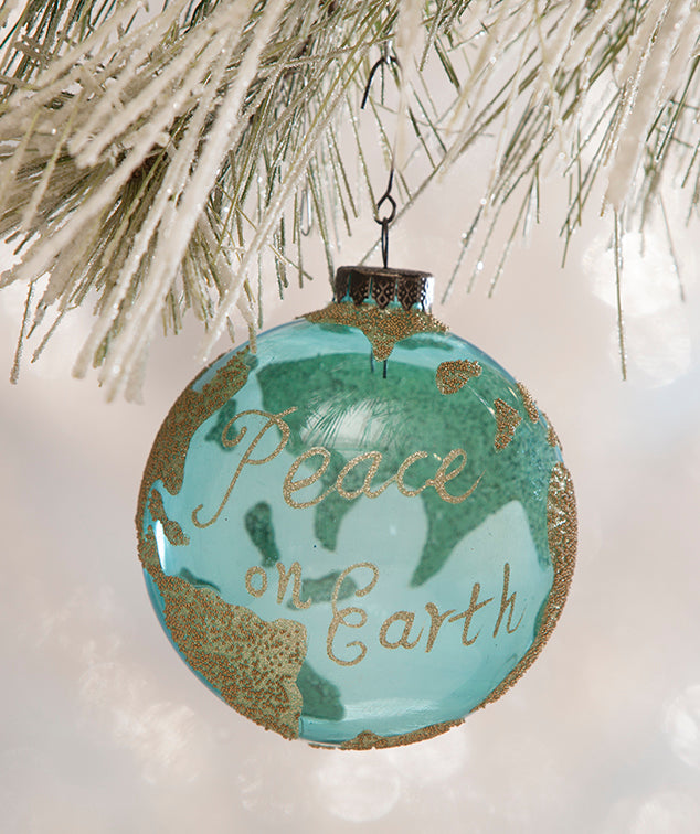 globe christmas tree ornaments