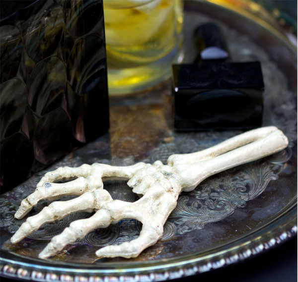 Skeleton Hand Bottle Opener Accessory | Halloween Bar Accessories ...
