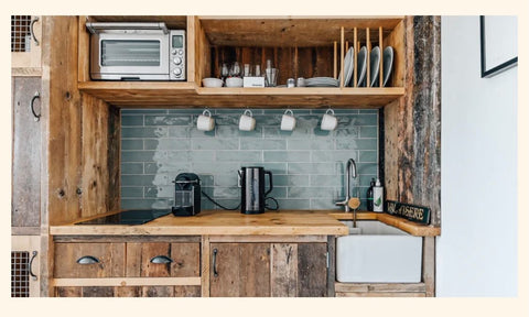 upcycled kitchen