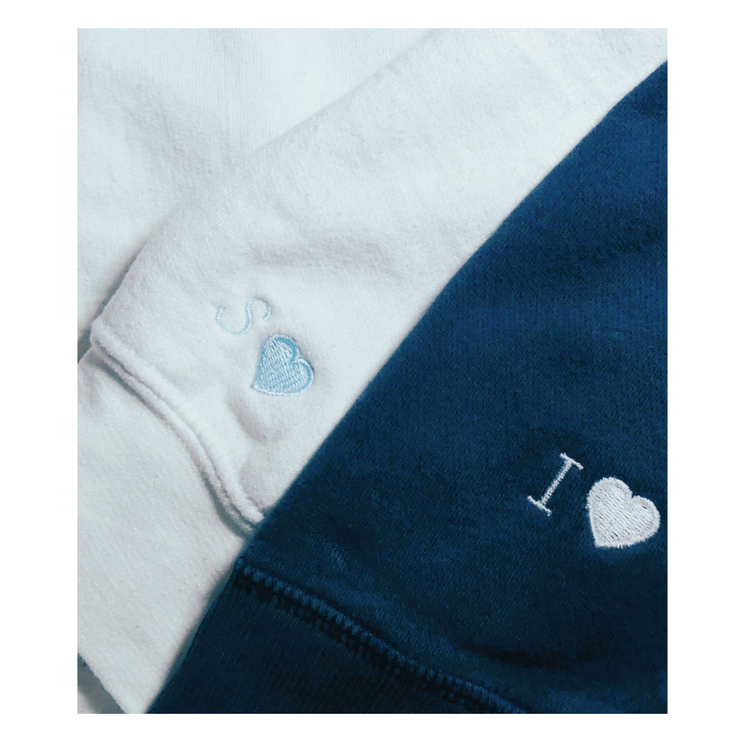 Custom Embroidery Initial On Sleeve Cuff