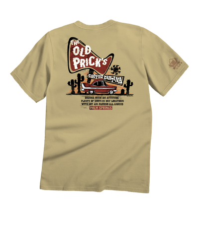 Cactus Cantina - Beer Dyed Short Sleeve Crewneck T-Shirt