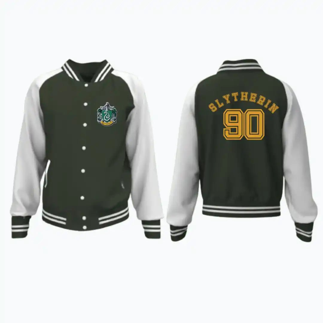 Harry Potter Hogwarts House Varsity Hoodie Jackets | Varsity hoodie,  Varsity hoodie jacket, Harry potter hufflepuff