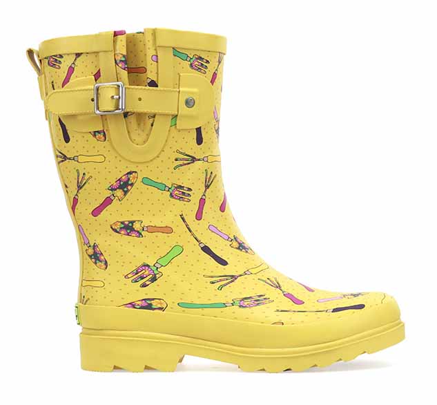 yellow work boots womens