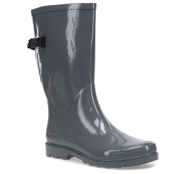 gray rain boots women's shoes