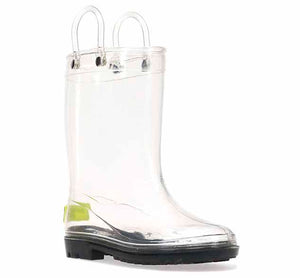 clear rain boots for adults