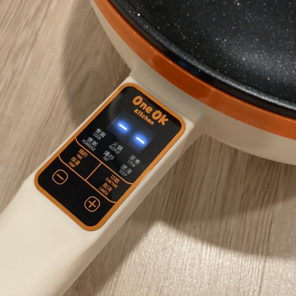 How To Set Timing Smart Electric Frying Pan One Ok Kitchen