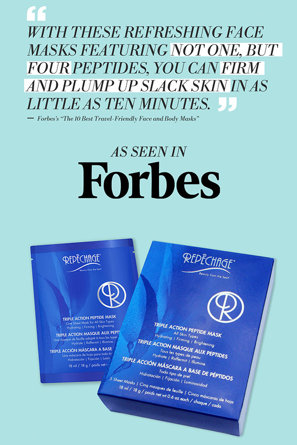 Repêchage® Triple Action Peptide Mask in forbes magazine