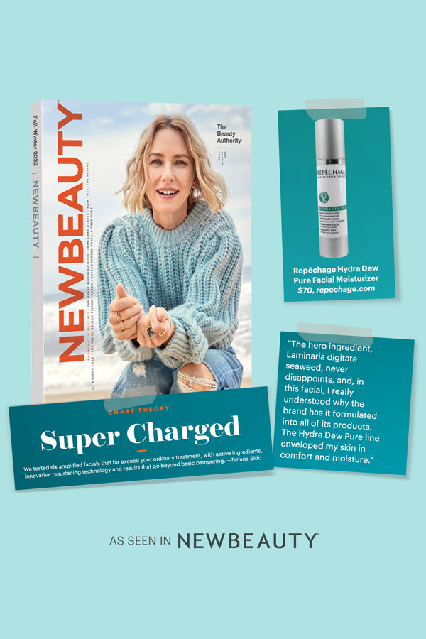 Hydra Dew Pure™ Facial Moisturizer in New Beauty magazine