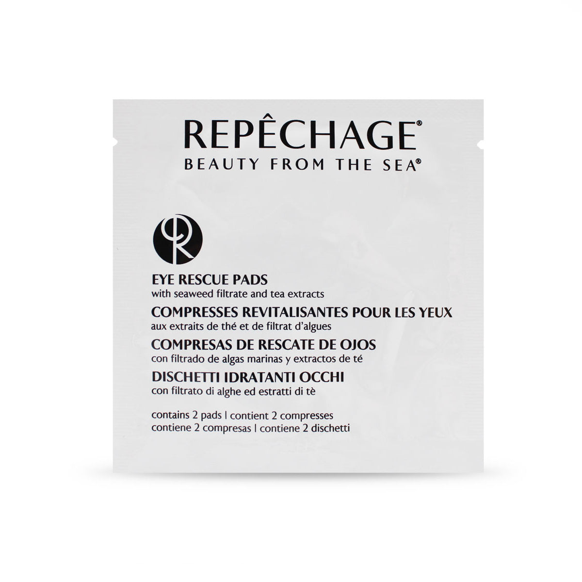 Eye Rescue Pads with Seaweed Filtrate and Tea Extracts (Individual Sachet)