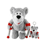 OssenBear big - CUDDLY TOY - TEDDY BEAR WITH CRUTCHES - NEW ARRIVALS