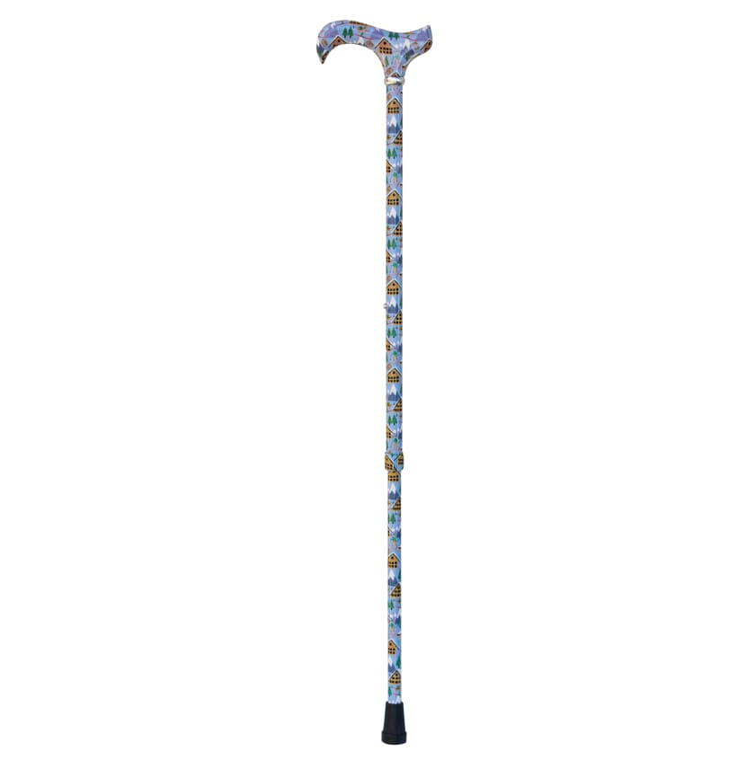 Black Folding Walking Stick  Travel Walking Sticks – Cool Crutches