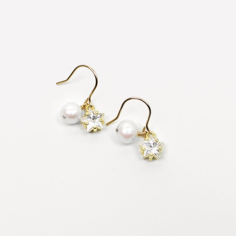 Dainty Star Earrings – La Meno