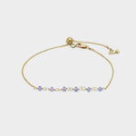 Simple Tanzanite Bracelet-Adorn Bracelet-La Meno