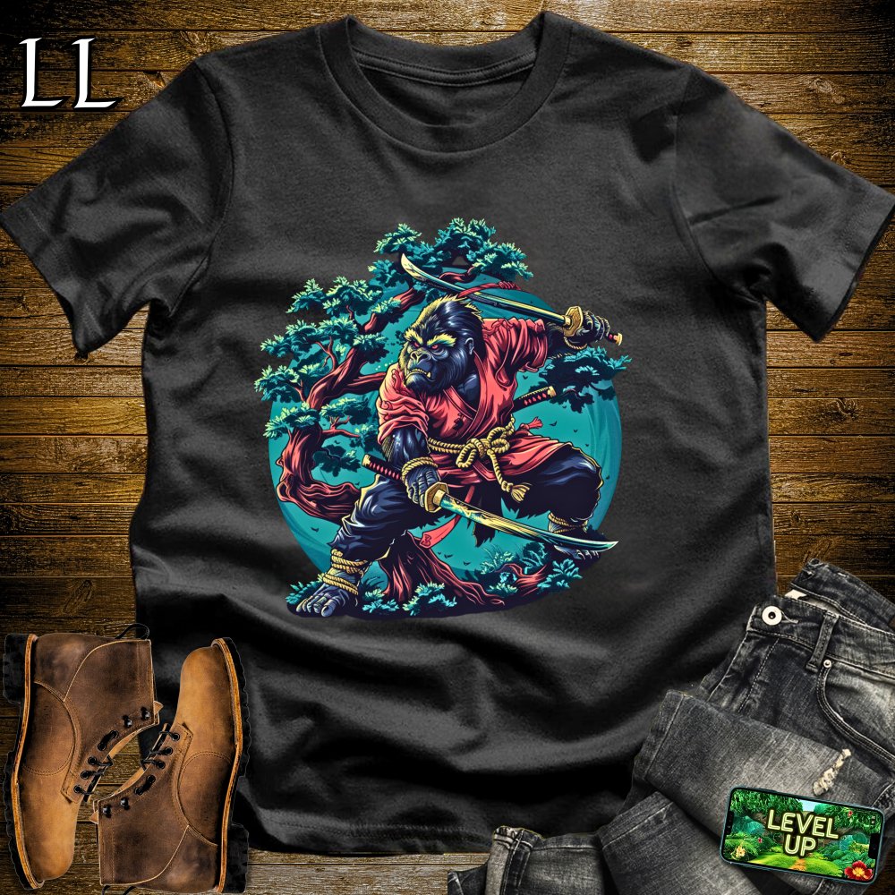 Tree Gorilla Samurai Softstyle Tee