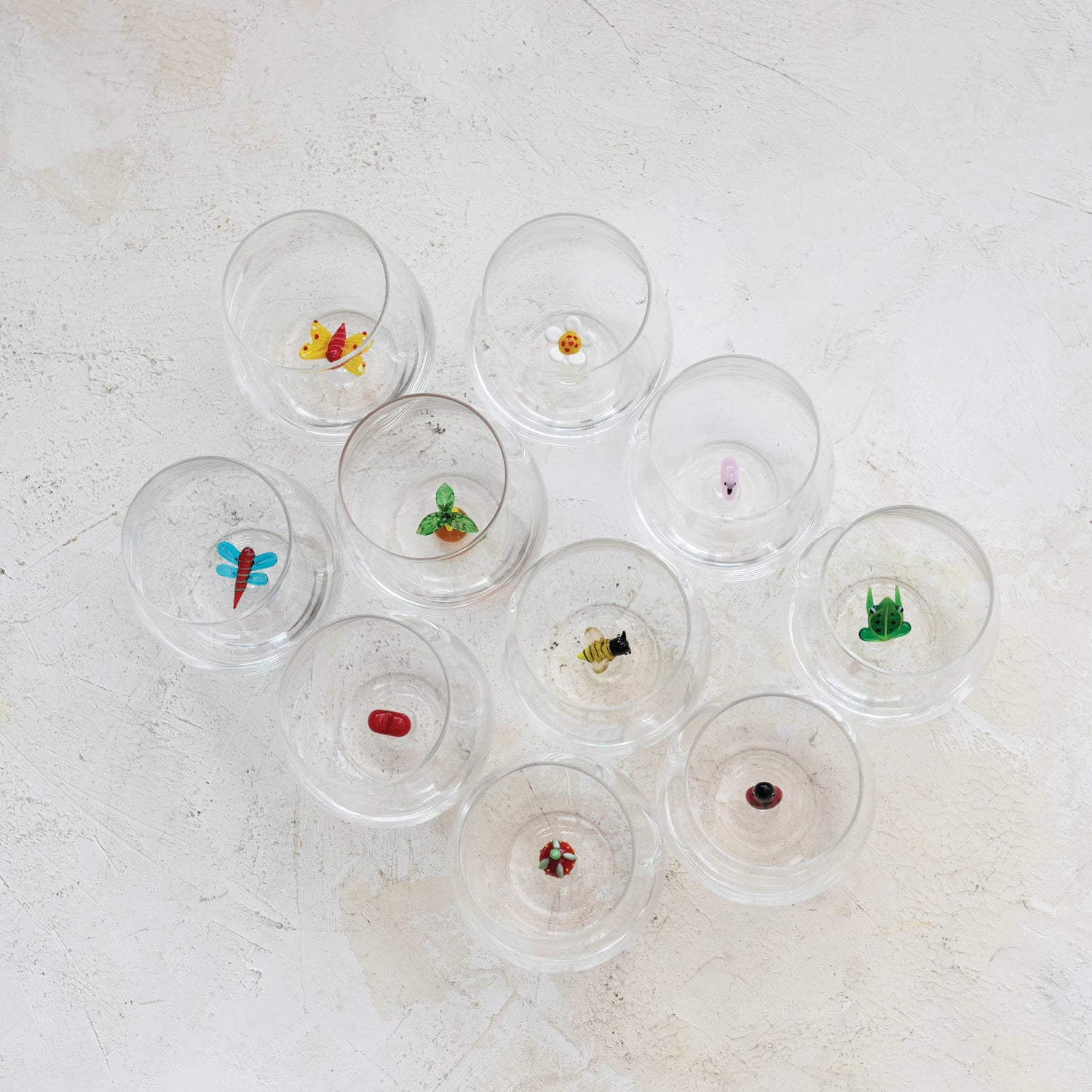 Stemless Figure Wine Glass