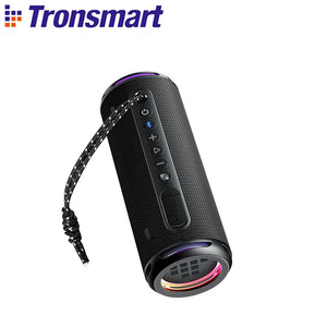 Tronsmart T7 Lite Bluetooth Speaker Enhanced Bass Portable Speaker with 24H Playtime, APP Control, IPX7 Waterproof for Camping - Camping Jackpot