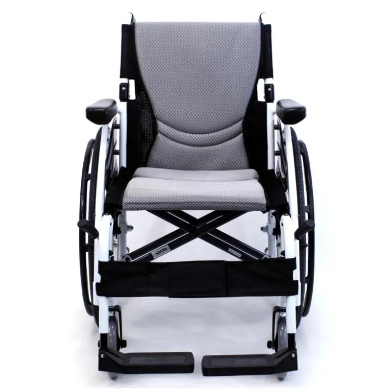 Karman S-ERGO 115 Ergonomic White Wheelchair 25 lbs