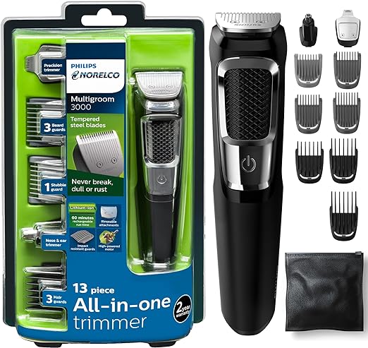 Philips Norelco Multigroomer All-in-One Trimmer Series 3000
