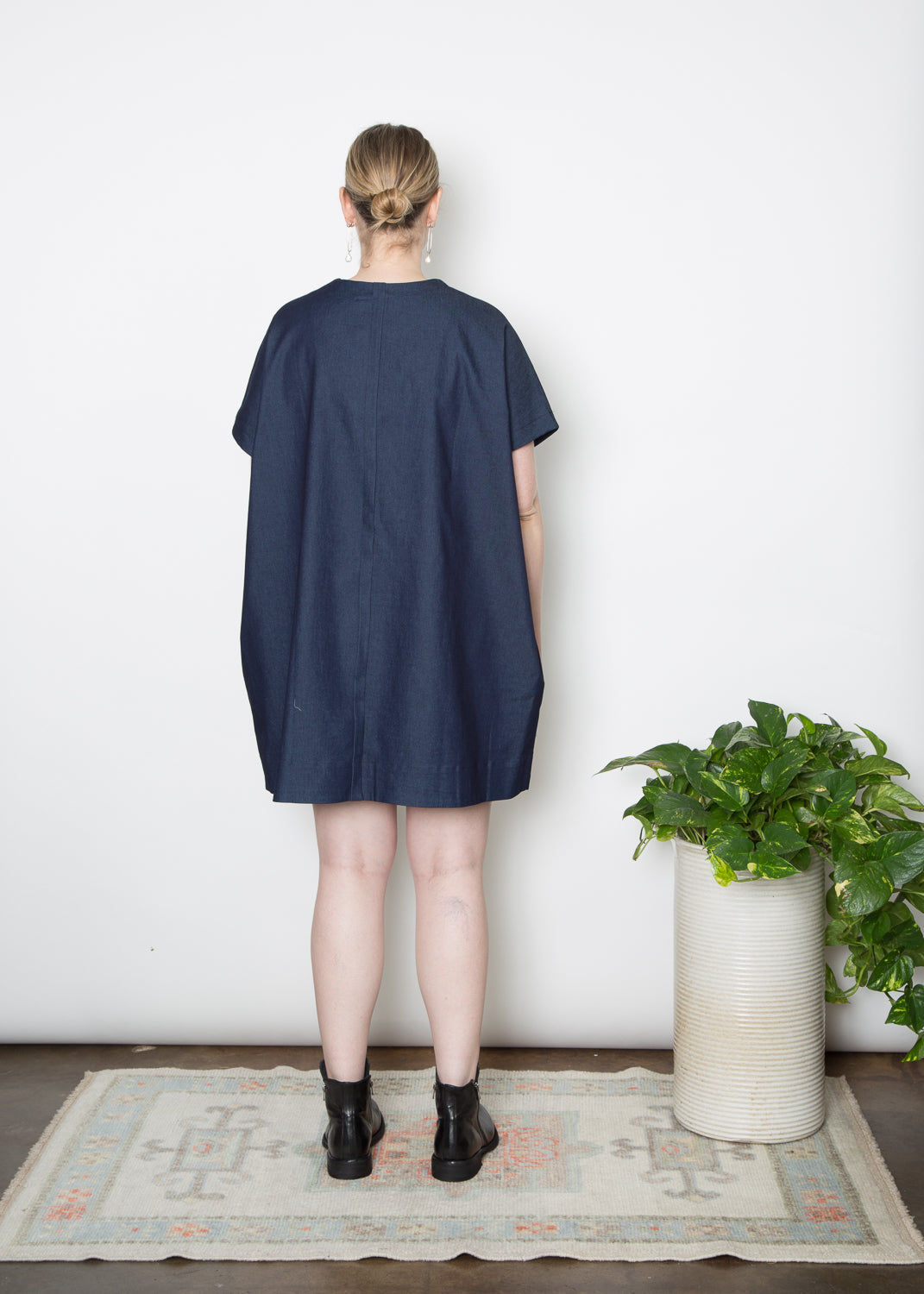 Mary Dress - Indigo Denim