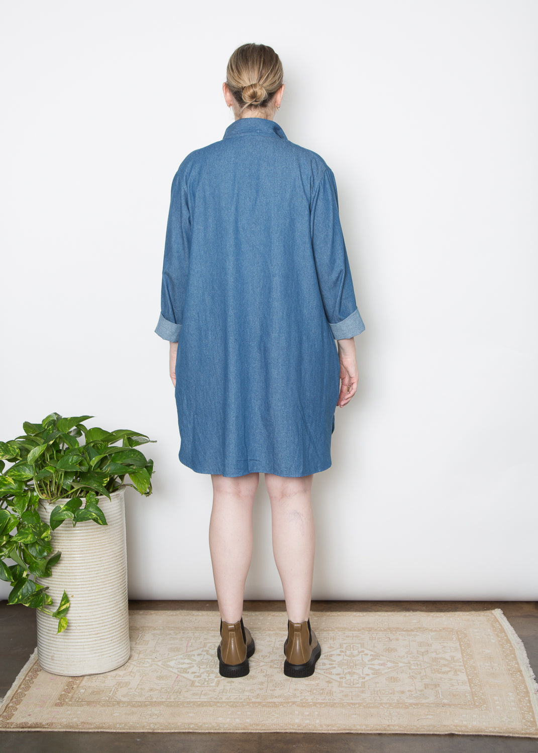 Stacey Dress - Light Denim