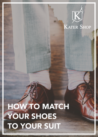 how to match your shoes to your suit the kater shop