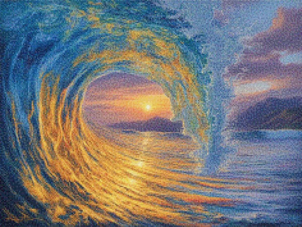 Diamantmalerei - Honigzeit